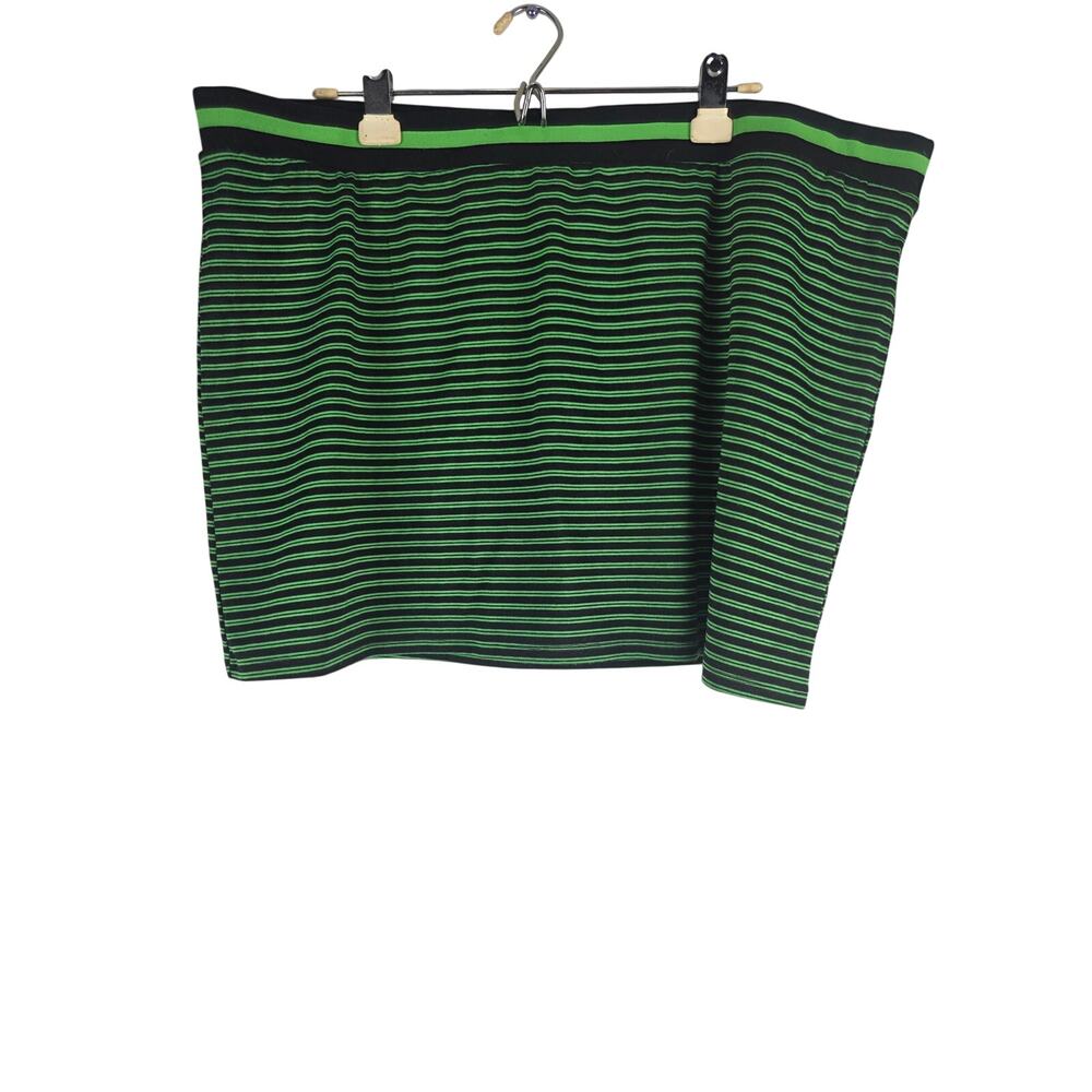 Future Collective Kahlana Barfield Mini Skirt Green 2x Womens‎ St Patrick's Day
